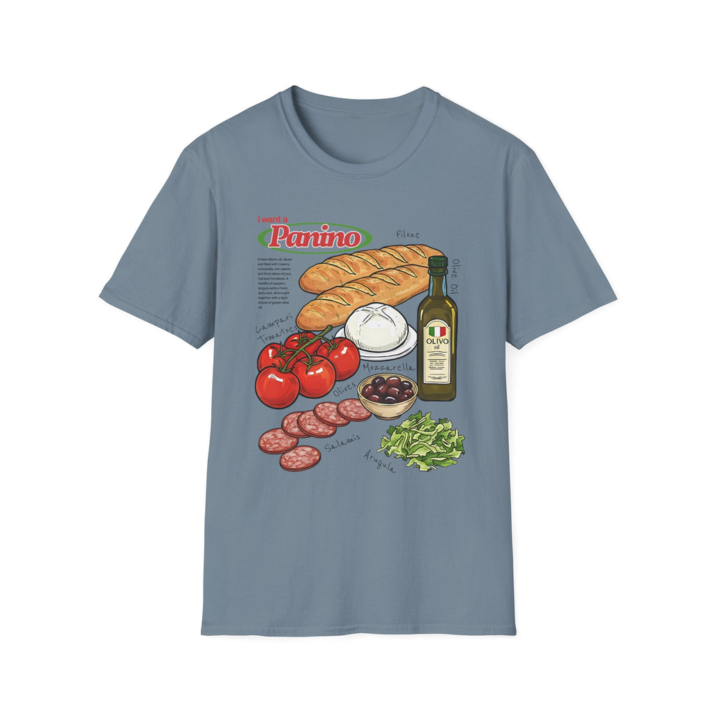 I Want a Panino T-Shirt