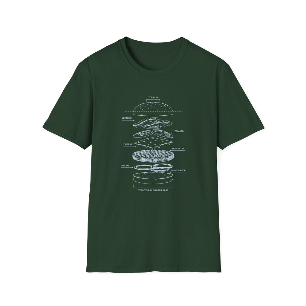Deconstructed Burger T-Shirt