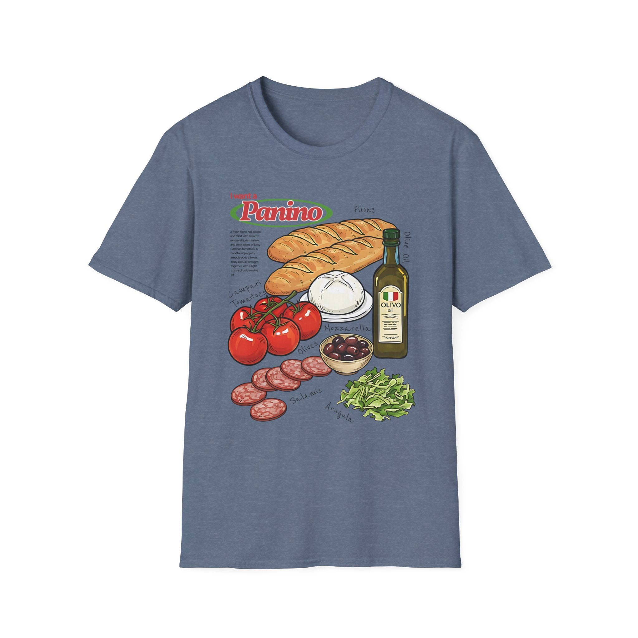 I Want a Panino T-Shirt