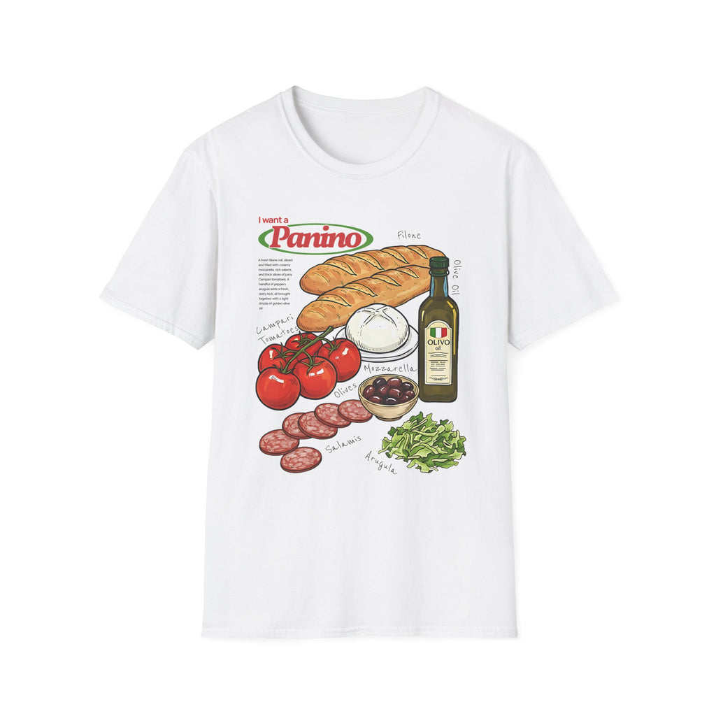 I Want a Panino T-Shirt