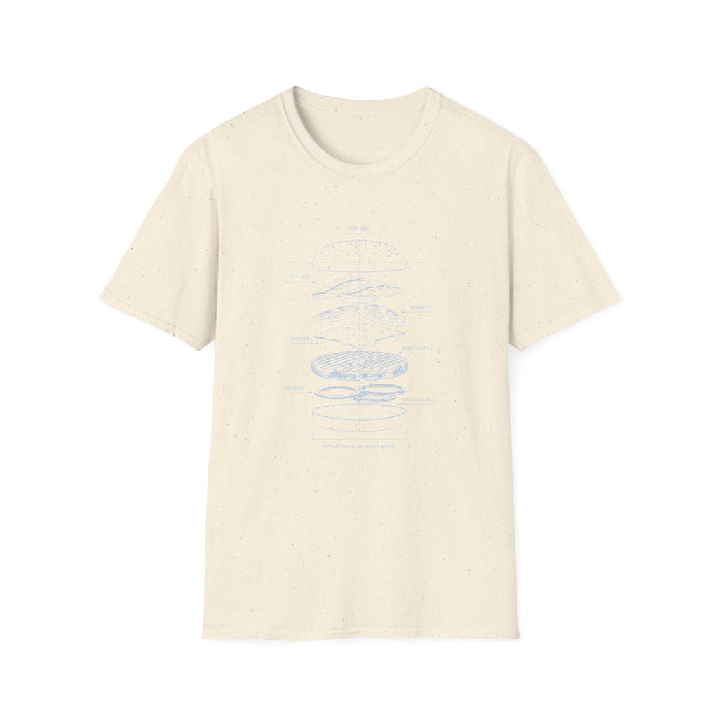 Deconstructed Burger T-Shirt