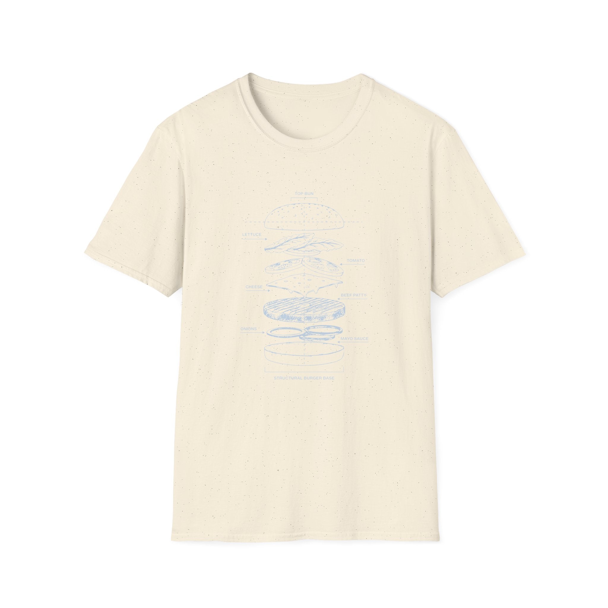 Deconstructed Burger T-Shirt