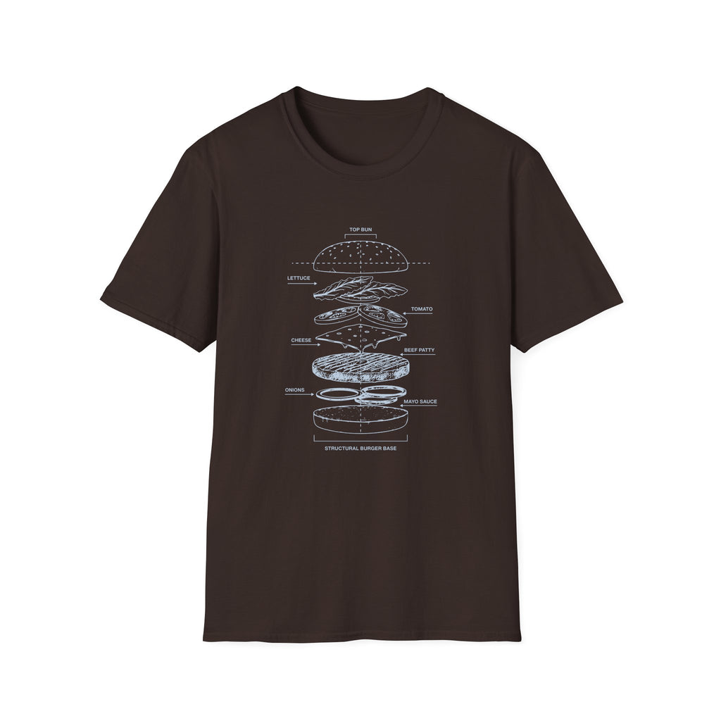 Deconstructed Burger T-Shirt