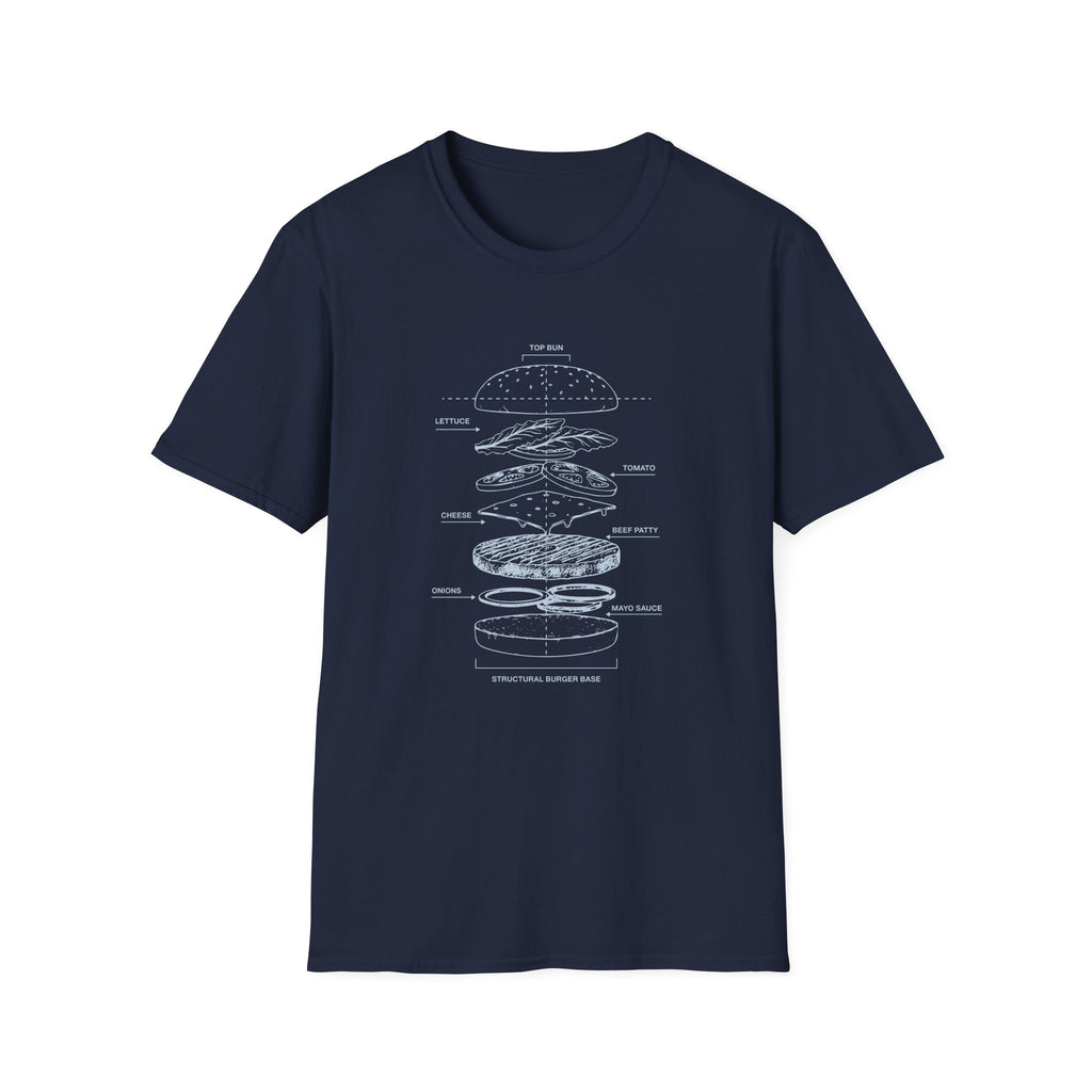 Deconstructed Burger T-Shirt