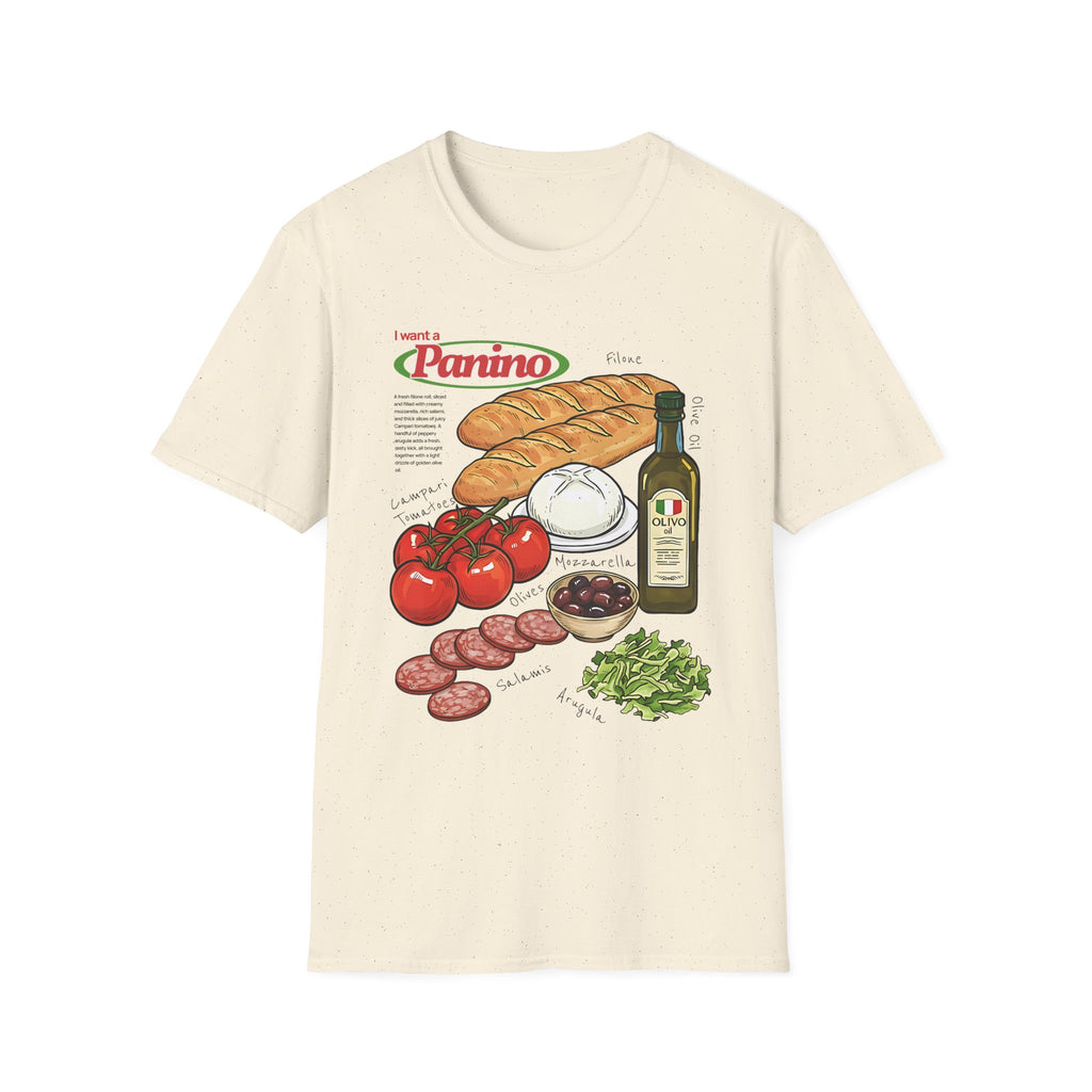 I Want a Panino T-Shirt