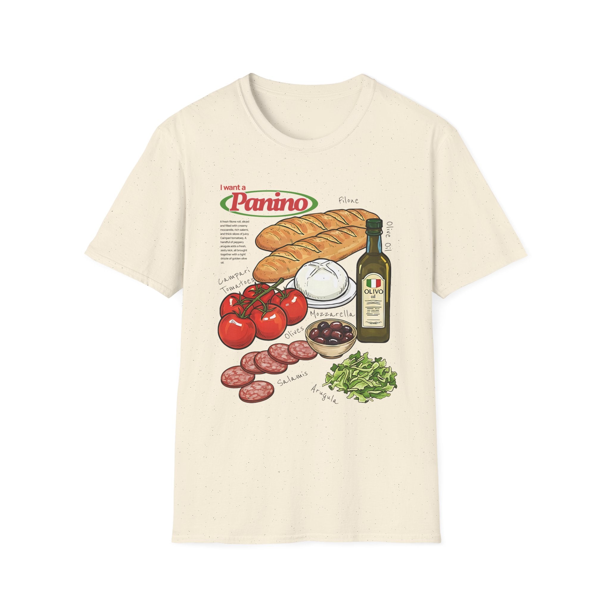 I Want a Panino T-Shirt
