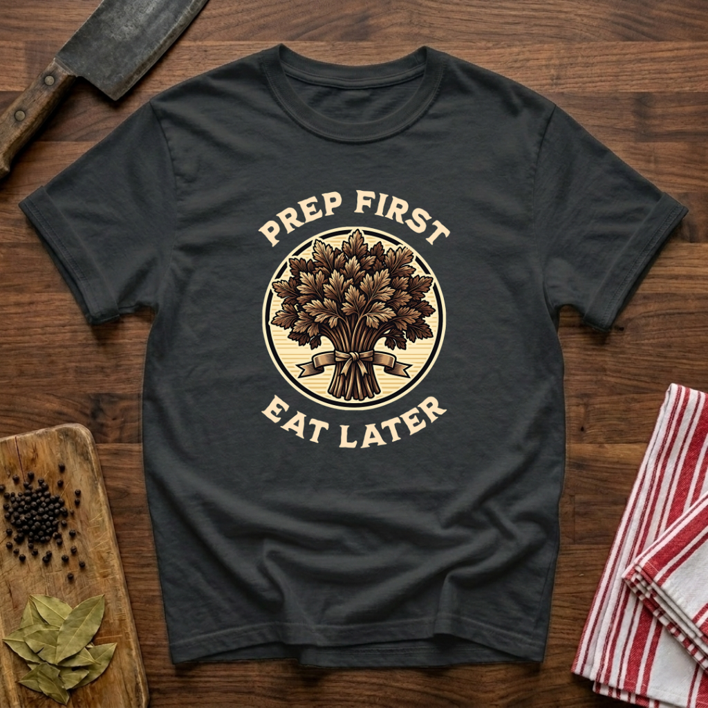 Prep First Eat Later T-Shirt