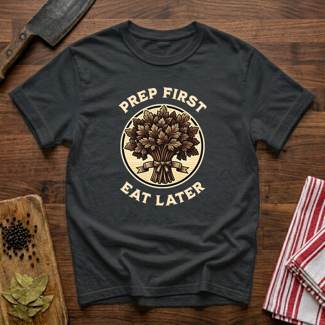 Prep First Eat Later T-Shirt