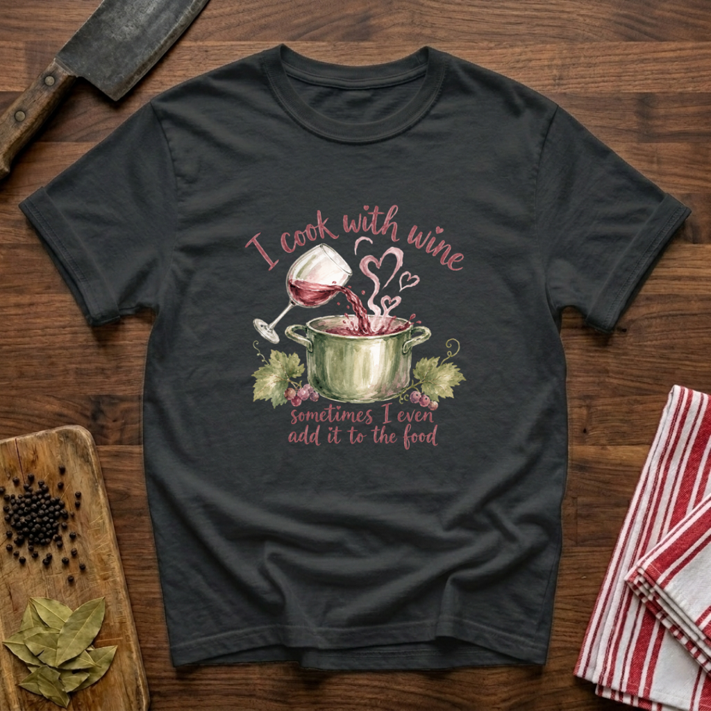 Wine & Cooking T-Shirt