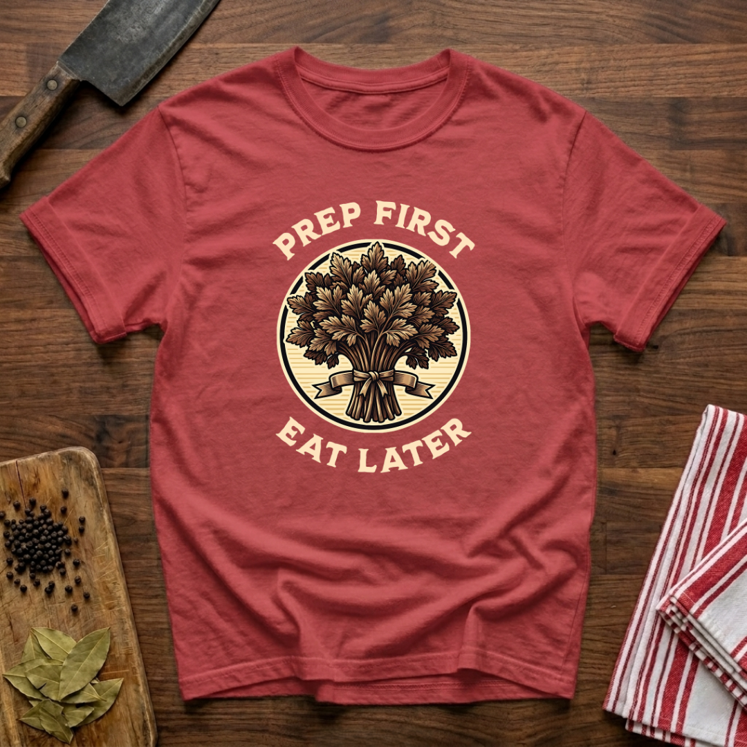 Prep First Eat Later T-Shirt