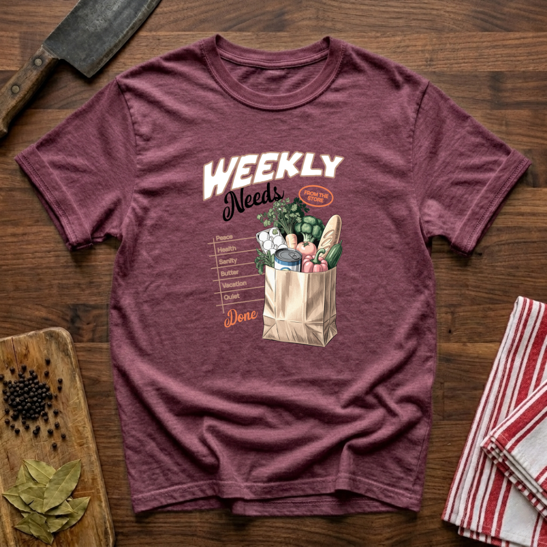 Weekly Needs T-Shirt