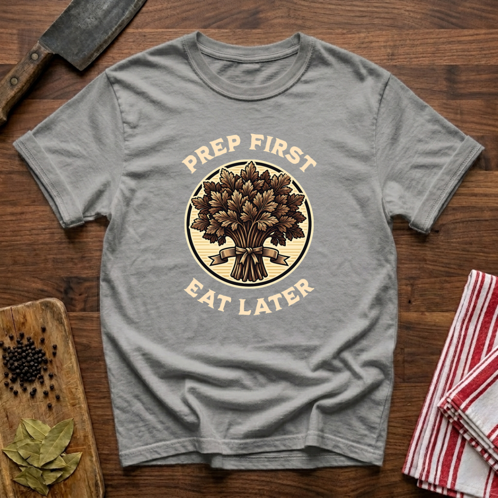 Prep First Eat Later T-Shirt