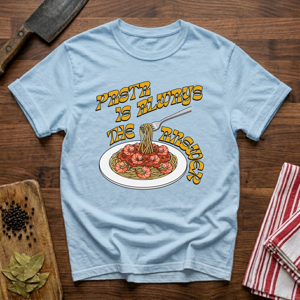 Pasta is the Answer T-Shirt