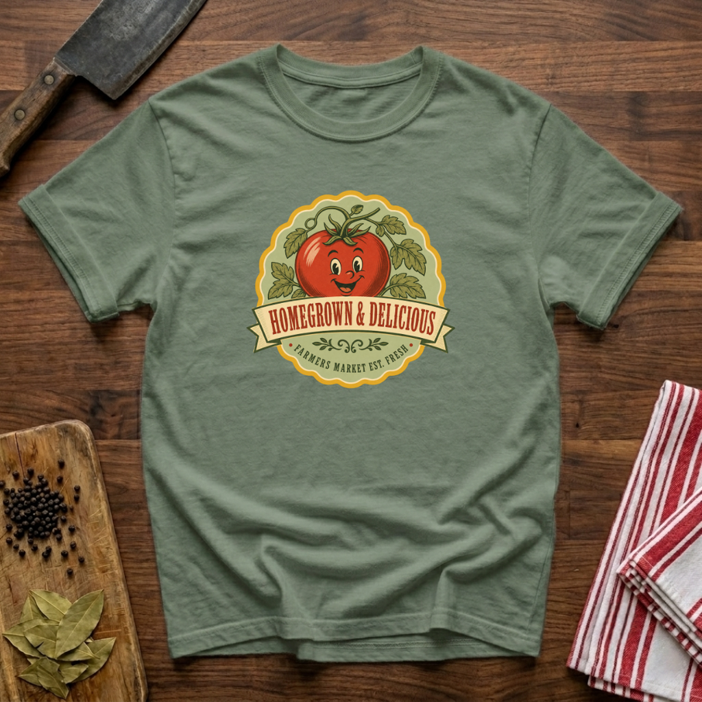 Farmers Market Tomato T-Shirt