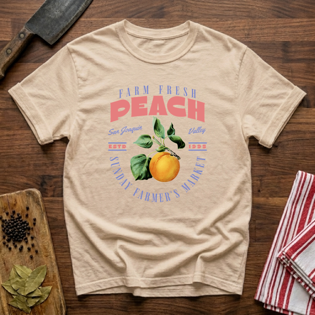 Farm Fresh Peach T-Shirt