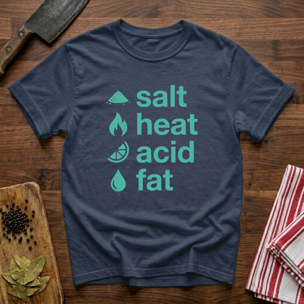 Salt Heat Acid Fat T-Shirt