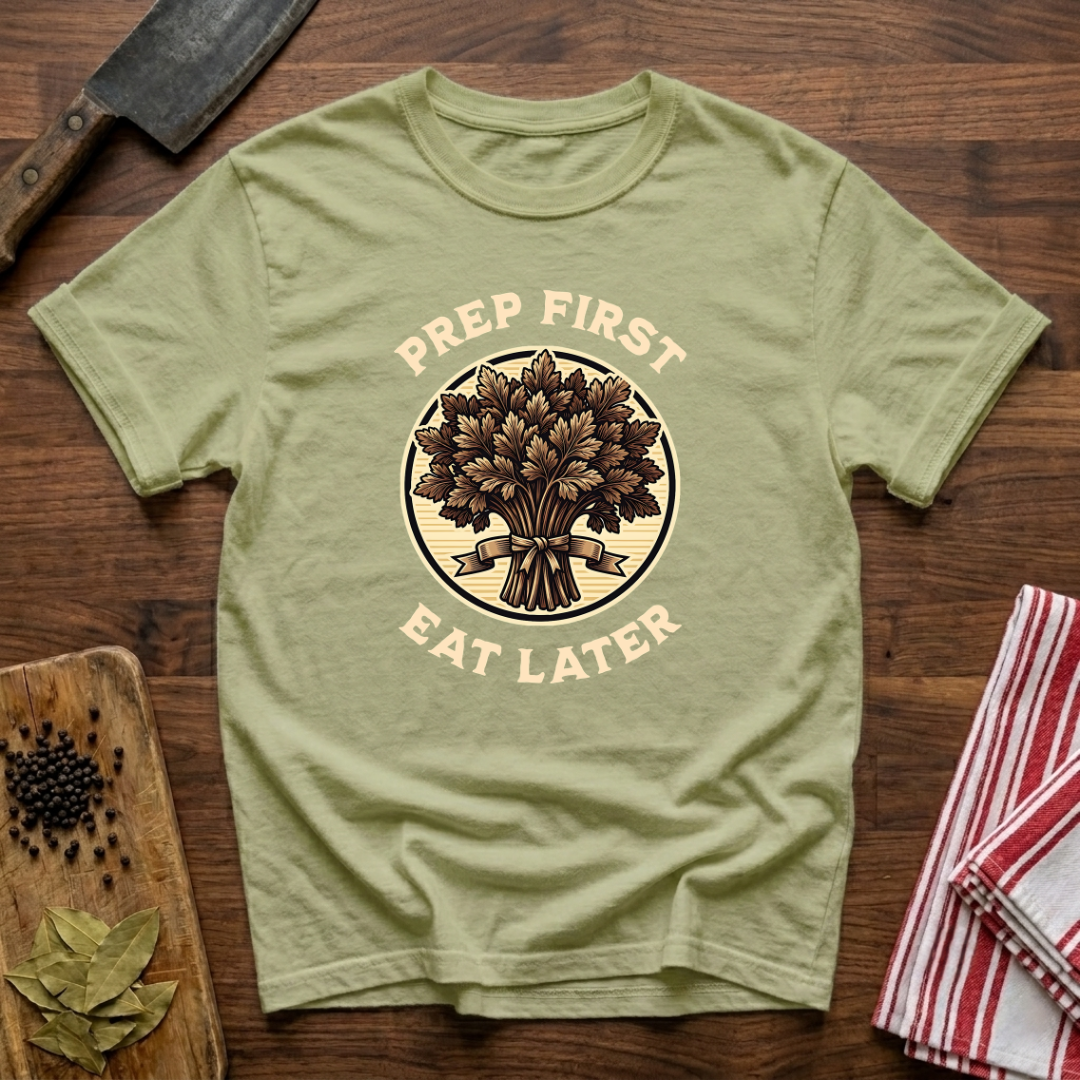 Prep First Eat Later T-Shirt