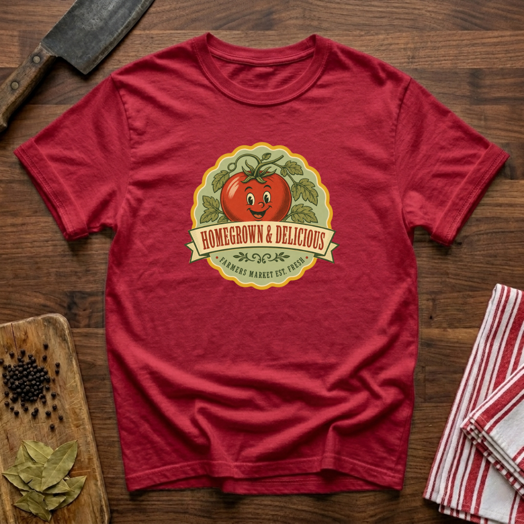 Farmers Market Tomato T-Shirt