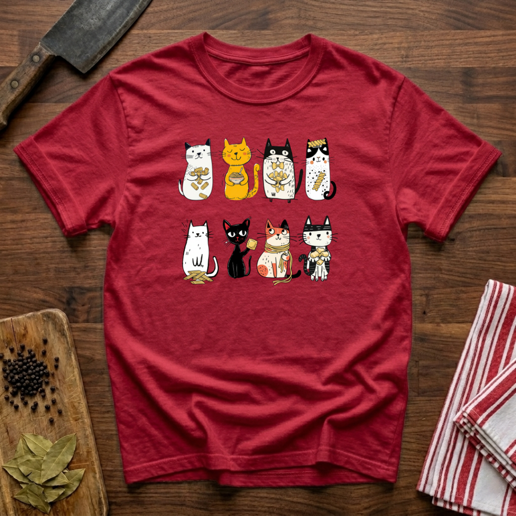Cats & Pasta T-Shirt