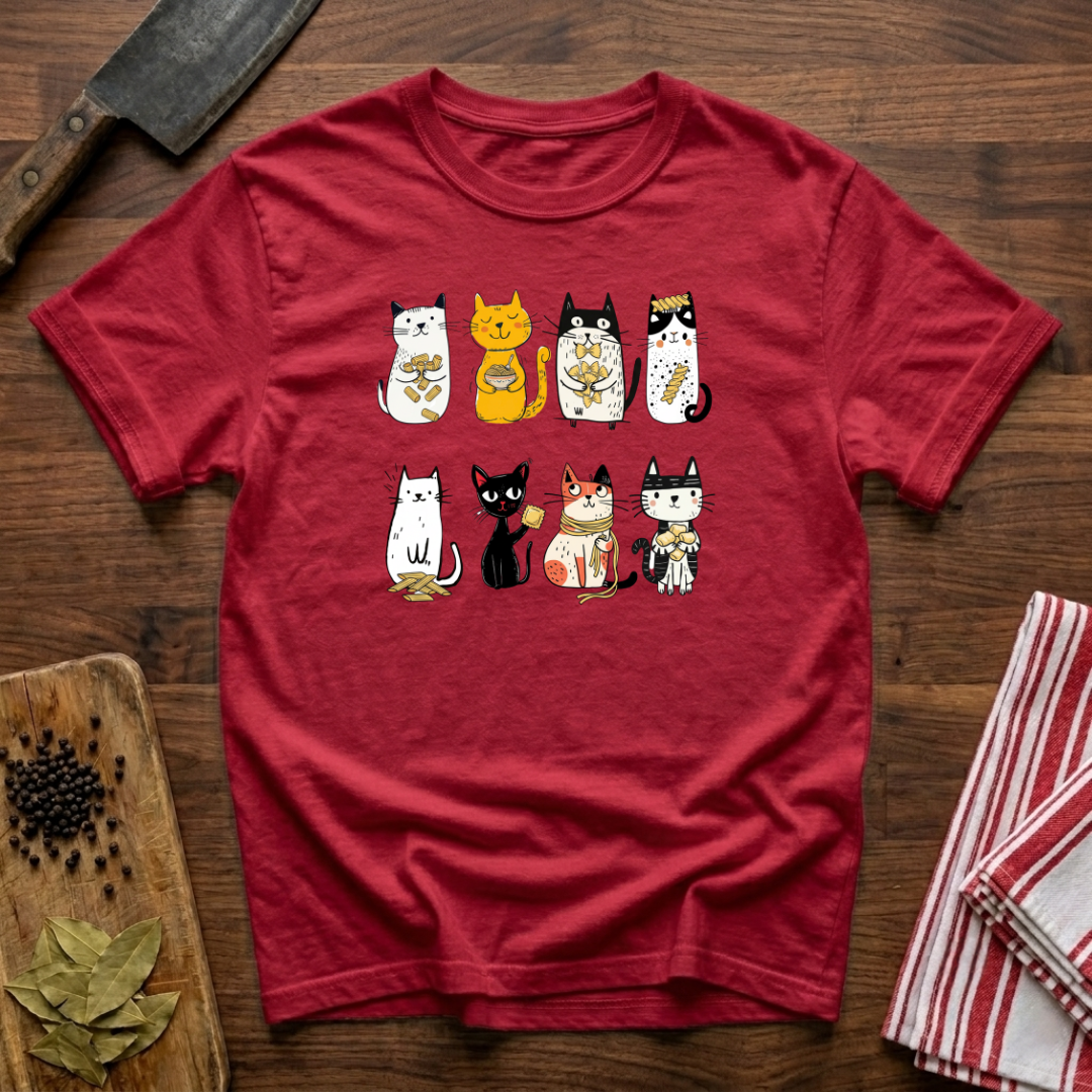 Cats & Pasta T-Shirt