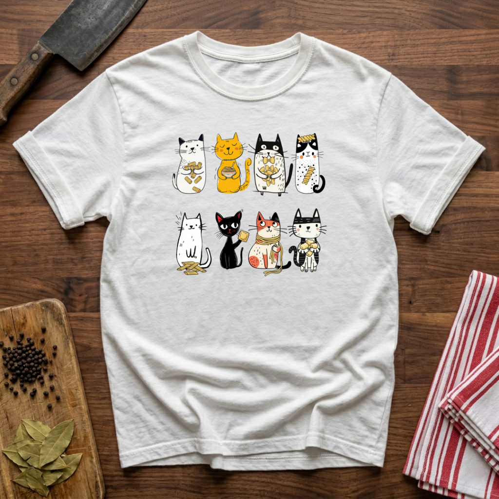 Cats & Pasta T-Shirt