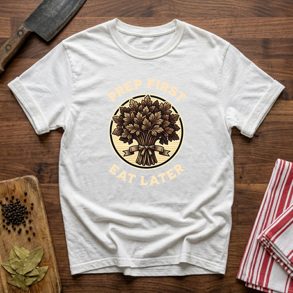 Prep First Eat Later T-Shirt