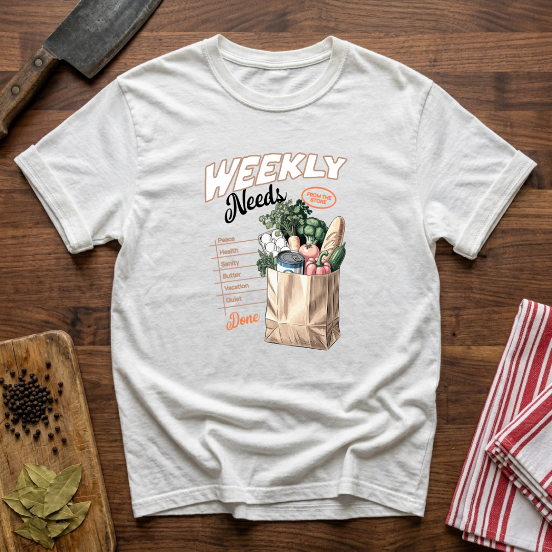 Weekly Needs T-Shirt