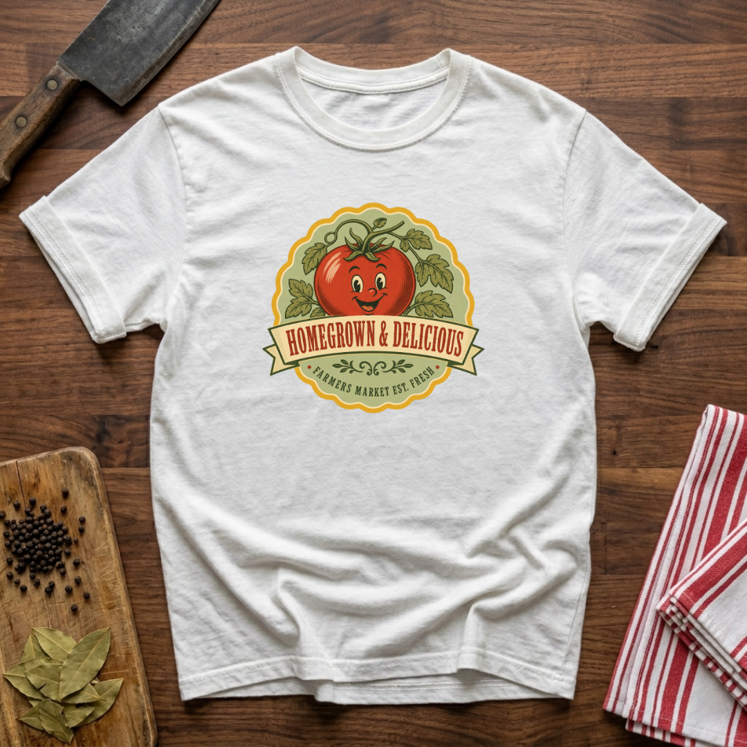 Farmers Market Tomato T-Shirt